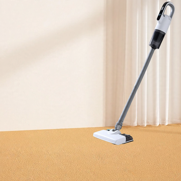 Portable battery vacuum cleaner with mopping function, cordless