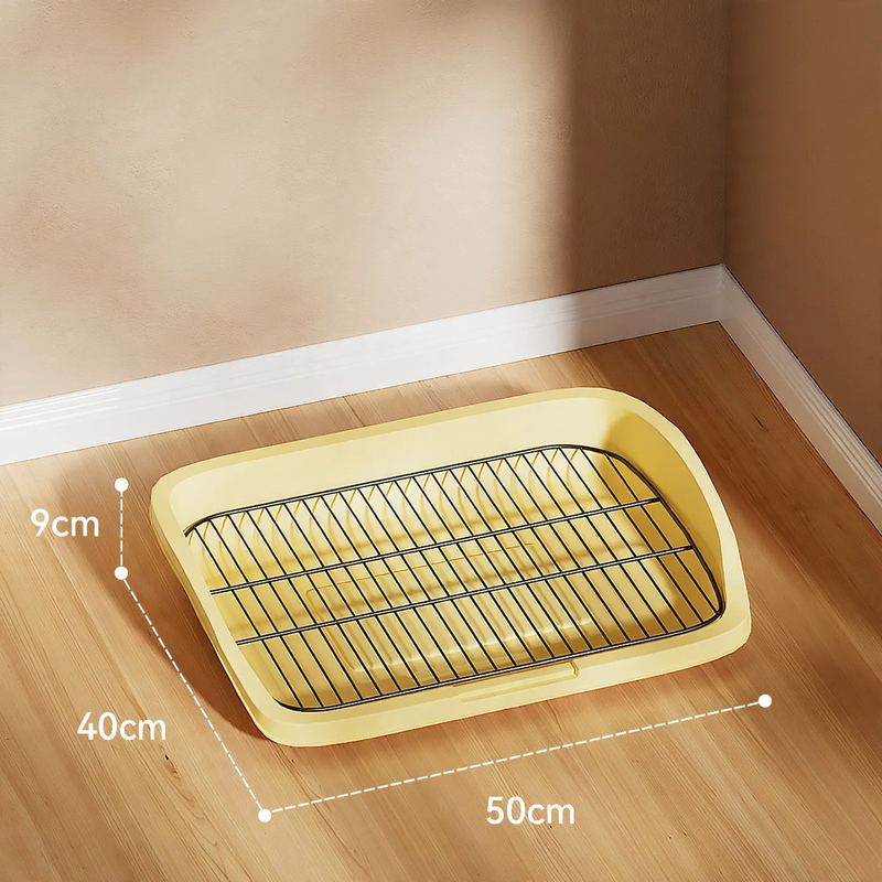 Dog toilet with drawer, PVC
