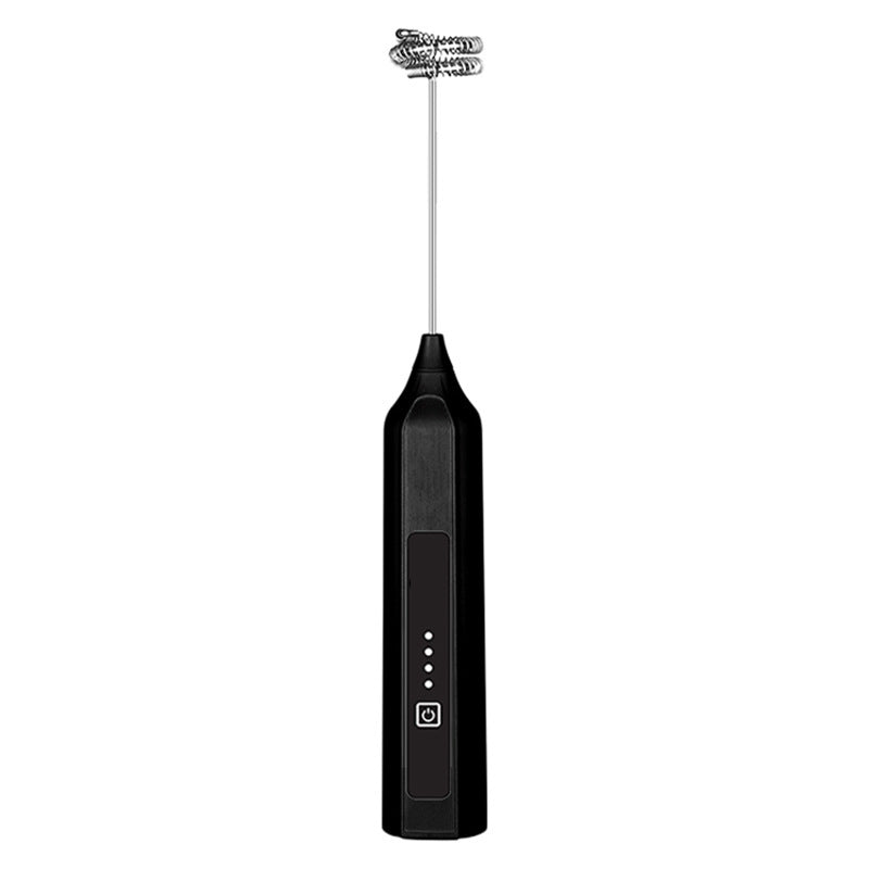 Electric milk frother, rechargeable