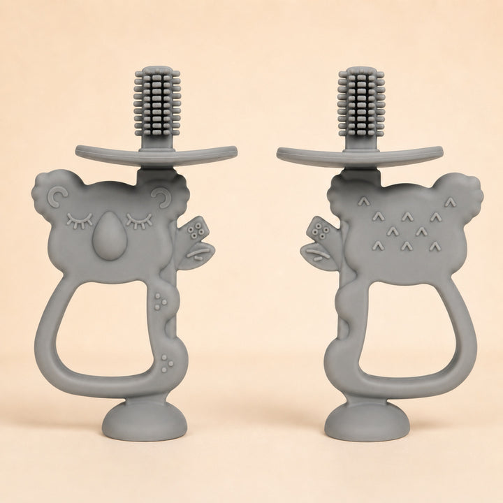 2-in-1 Koala Silicone Teething Ring