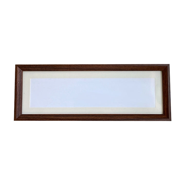 Wood picture frame, rectangular, 15 × 42 cm
