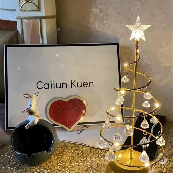 Crystal Tree Night Light with LED