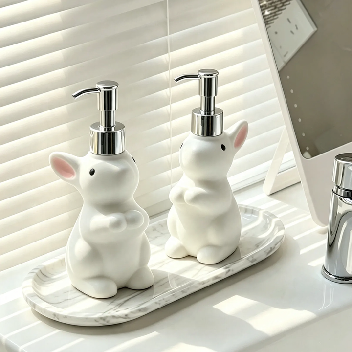 Hare soap dispenser, 180 ml, with pump closure
