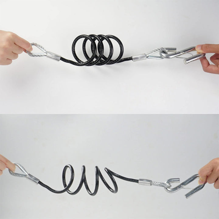 Safety rope for trailer, model TCH-03A/B/C