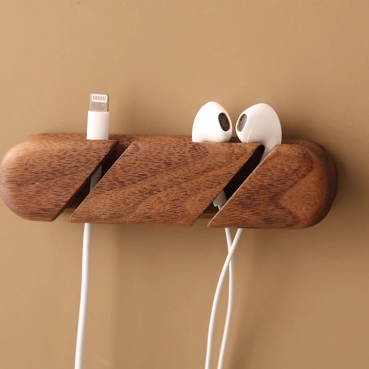 Wooden cable organizer, model K009