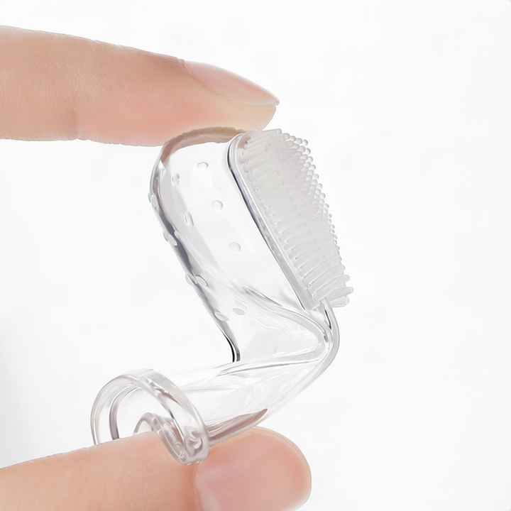 Finger toothbrush for babies and toddlers