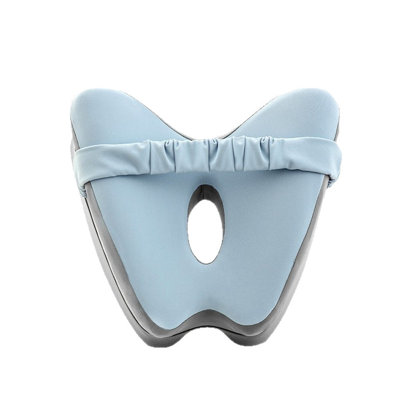 Butterfly-shaped cushion made of memory foam, 27×25×13 cm