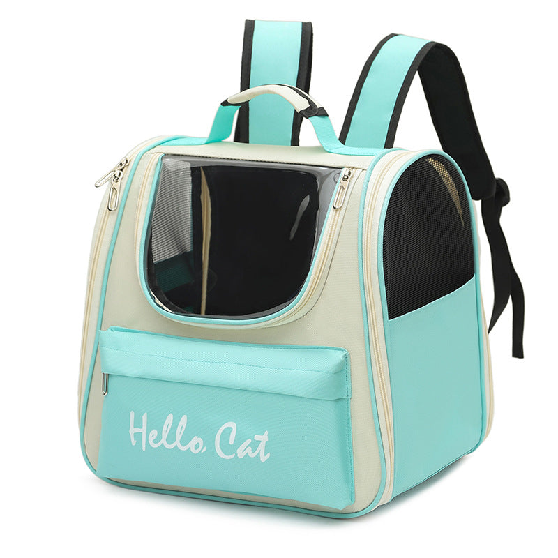 Dog carrier bag for small dogs, backpack