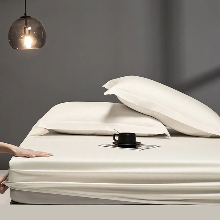 High-quality cotton fitted sheets, 100% cotton, satin weave