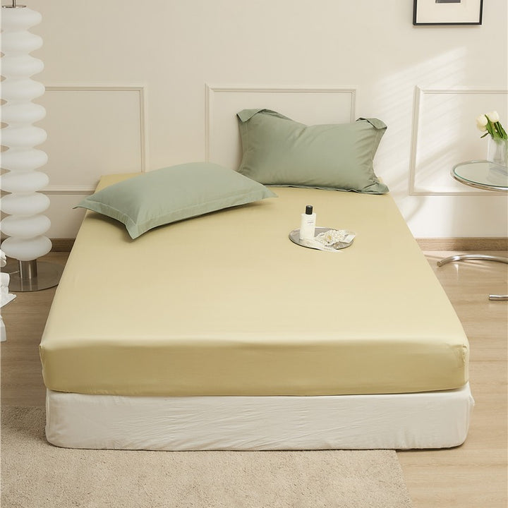 Cotton fitted sheet with elastic, 180×200 cm