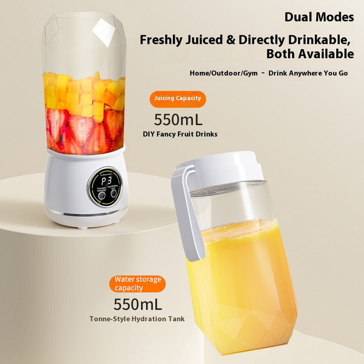 Portable juicer with ice breaker function, 401–600 ml