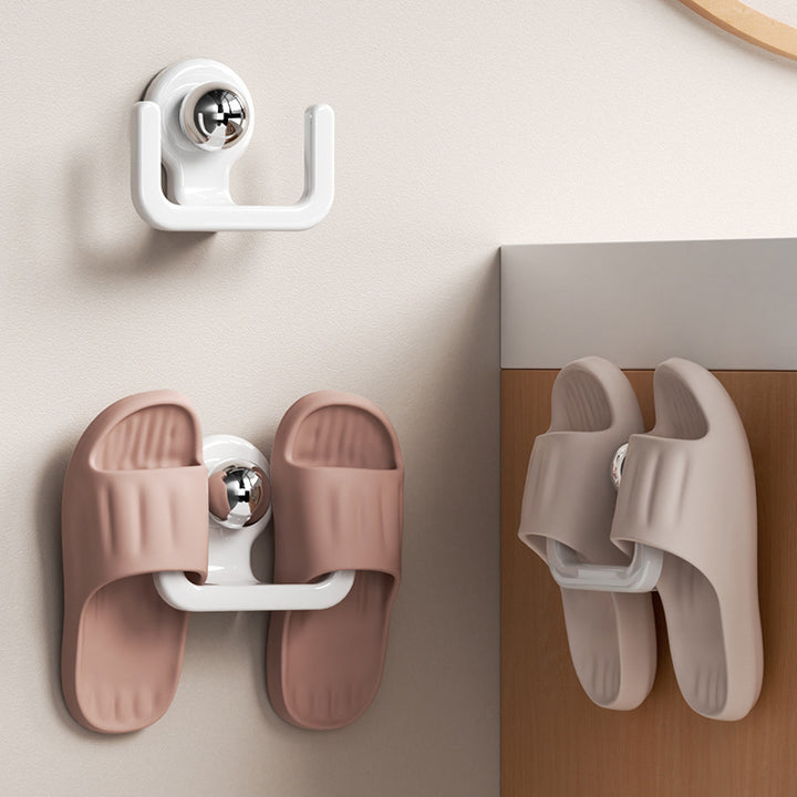 Shoe hanger with suction cup, no drilling required