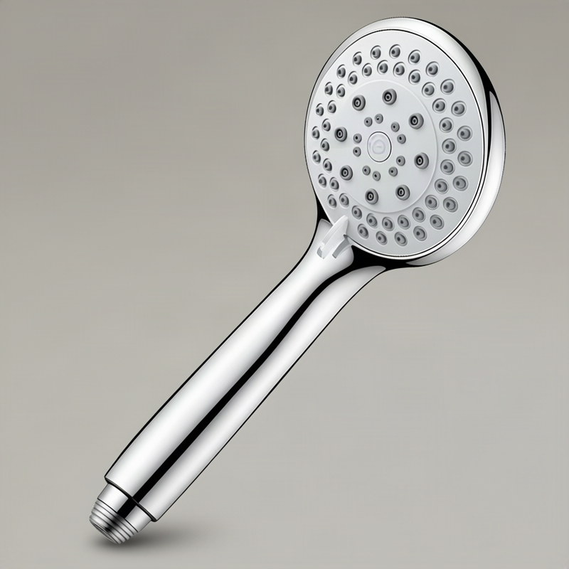 Shower head set with massage function and holder