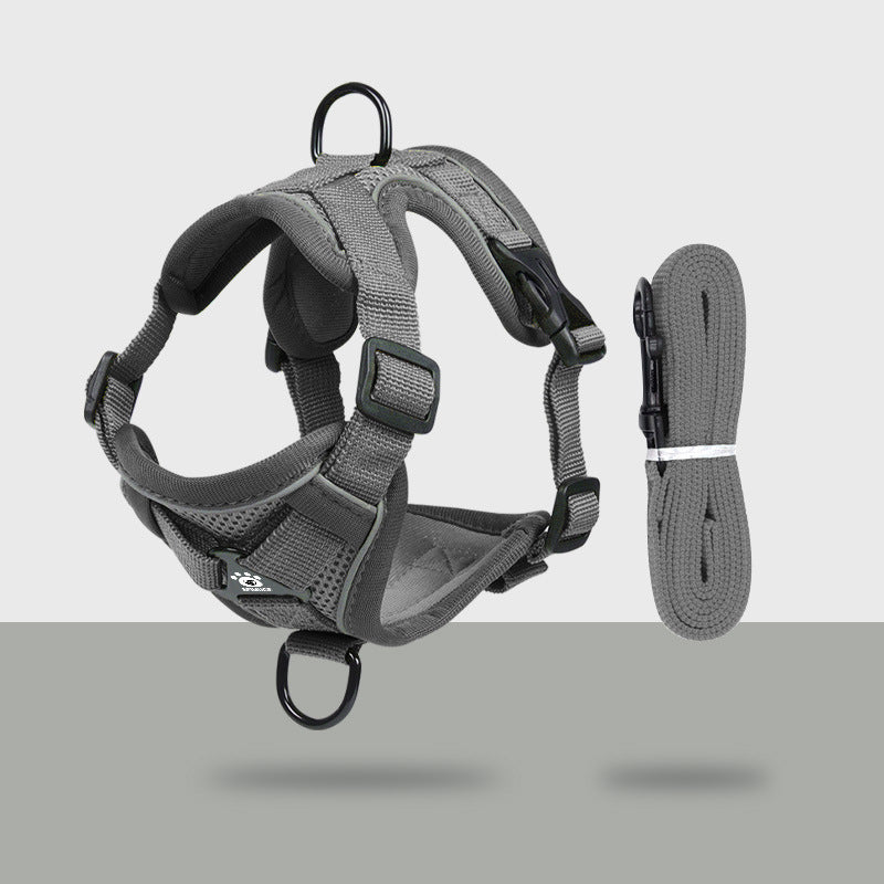 Dog harness for large dogs, padded