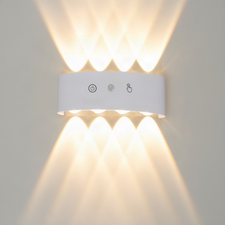 LED wall light, aluminum, waterproof