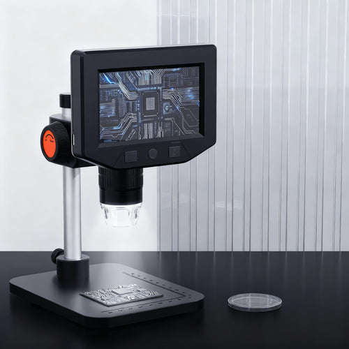 Digital microscope, 1600x magnification, USB operation