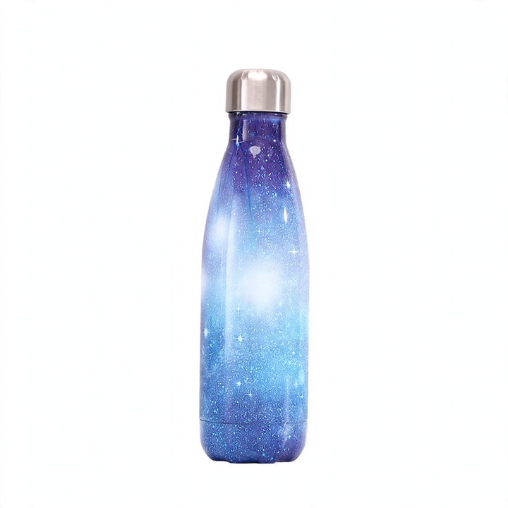 Insulated stainless steel drinking bottle, 500 ml
