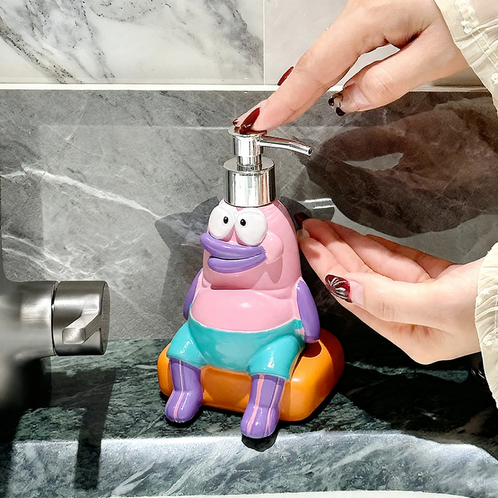 Fish soap dispenser with pump closure, 300 ml
