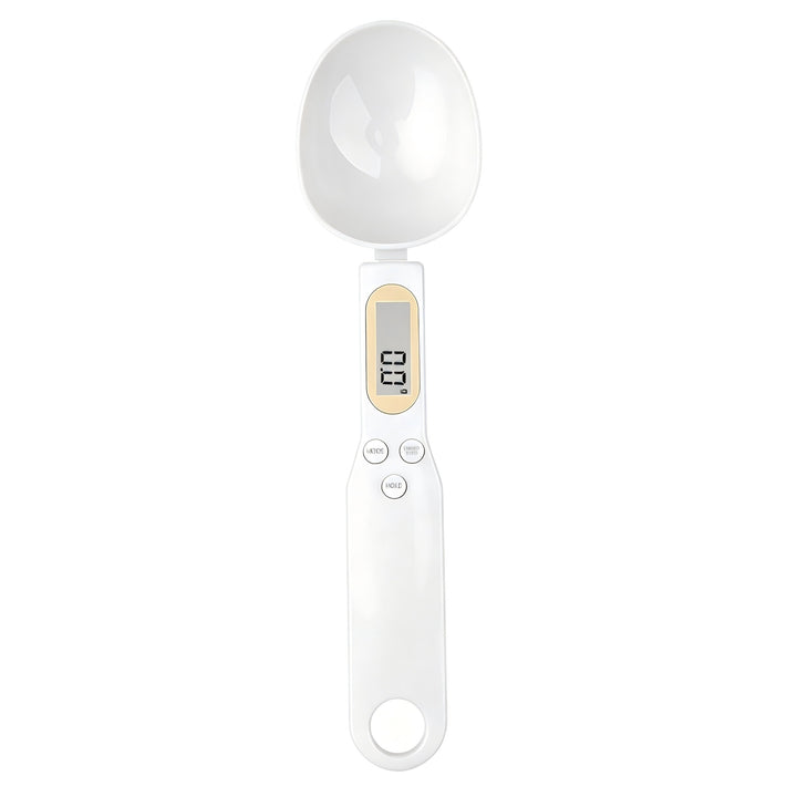 Digital kitchen scale as spoon