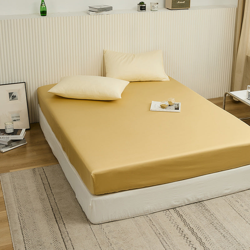 High-quality cotton bed sheets and fitted sheet