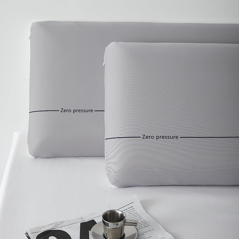 Ergonomic pillow with memory foam