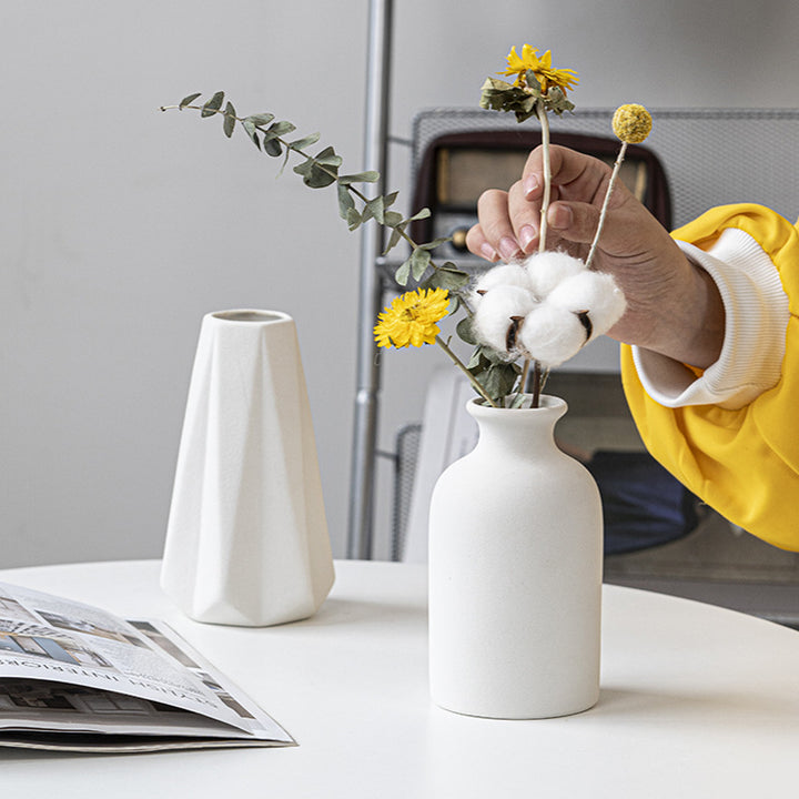 Ceramic Vase Flower, modern