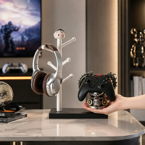 Game controller stand and collector figure holder ZHSL0010