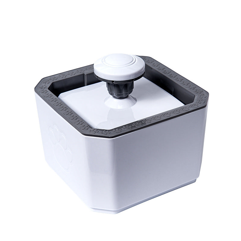 Automatic pet drinking bowl with water circulation, large capacity