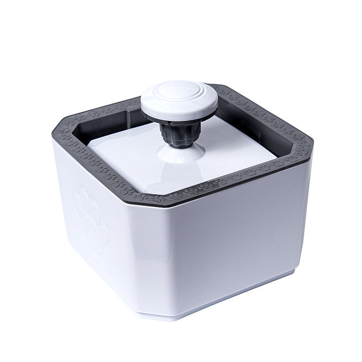Automatic pet drinking bowl with water circulation, large capacity