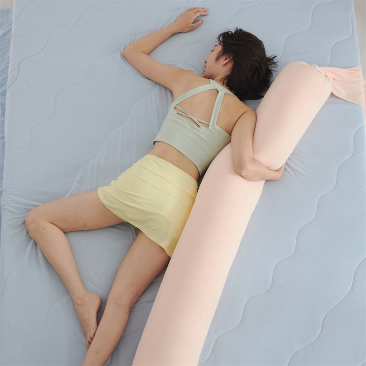 Washable side sleeper pillow with EPS filling
