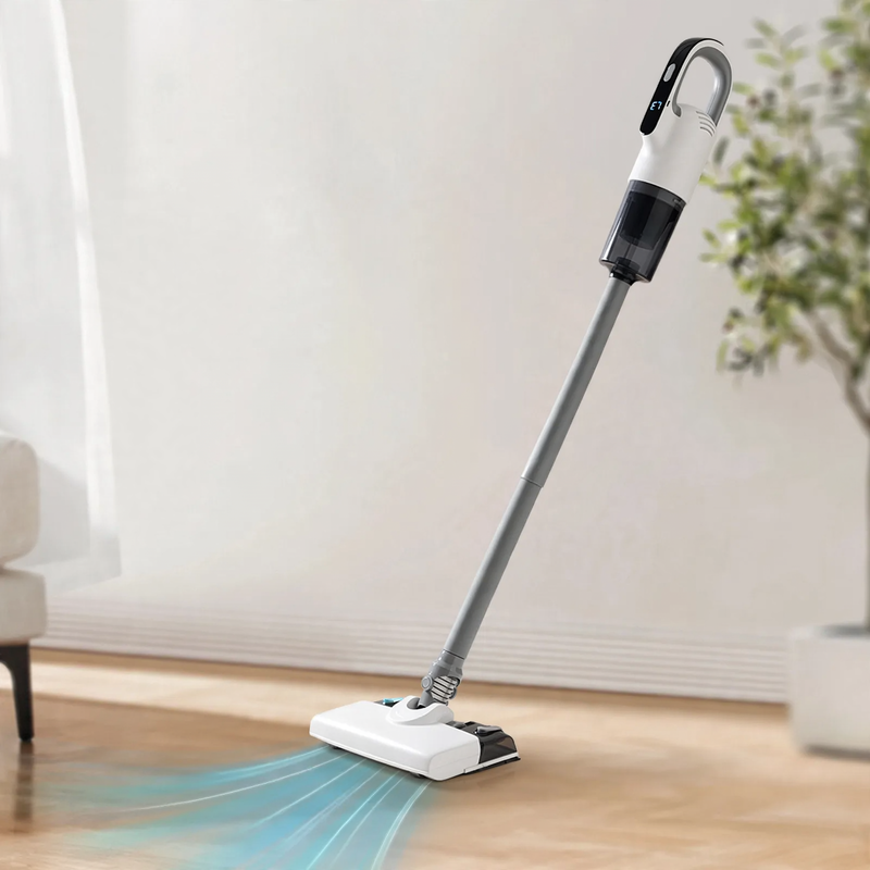 Portable battery vacuum cleaner with mopping function, cordless