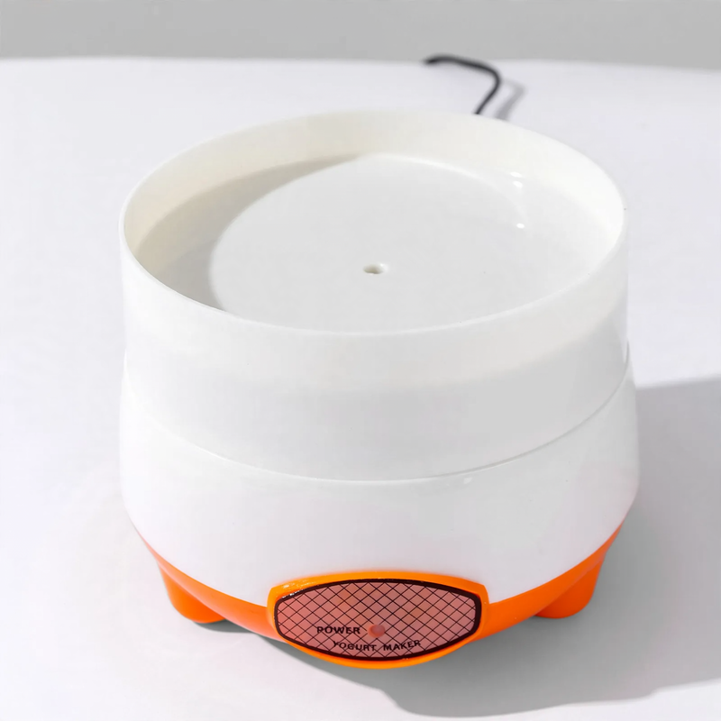 Heated pet drinking bowl made of stainless steel with heating function