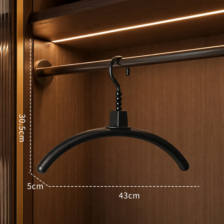 Hanger with ghost design, scratch-free and non-slip