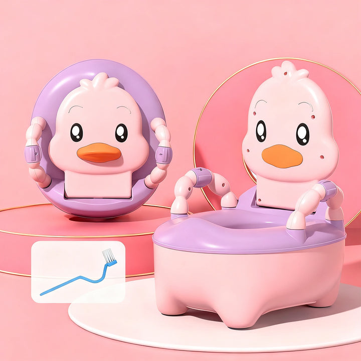 Child potty made of plastic