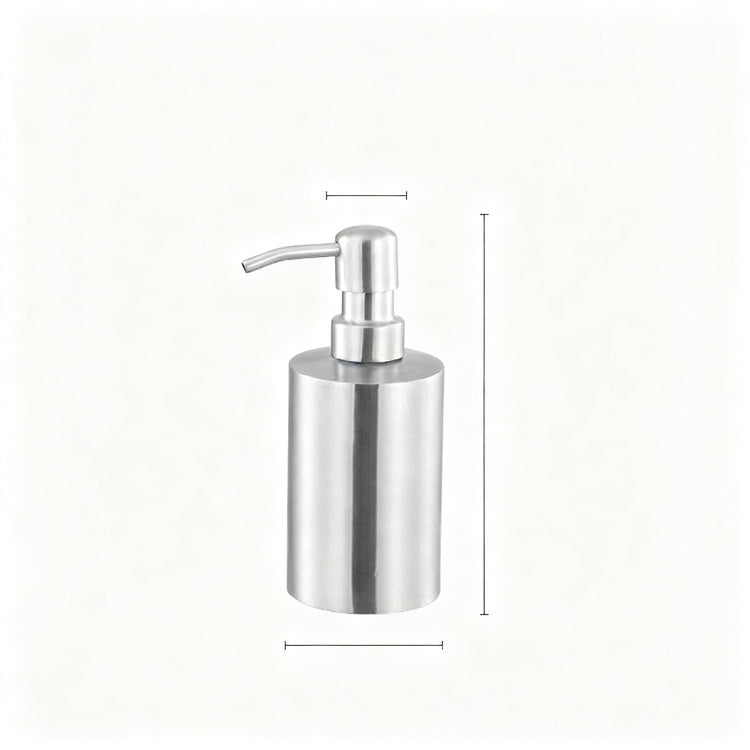 Soap dispenser made of stainless steel, 304, pressure pump