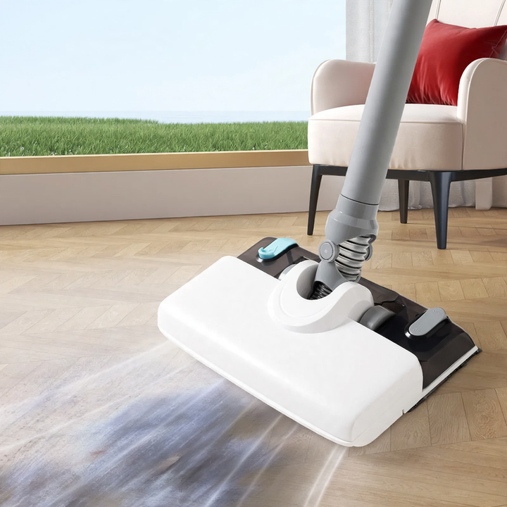 Portable battery vacuum cleaner with mopping function, cordless