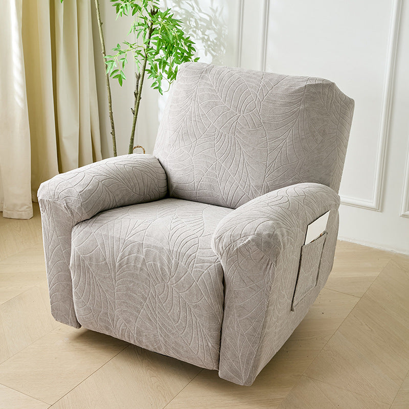 Sofa cover, elastic, geometric pattern
