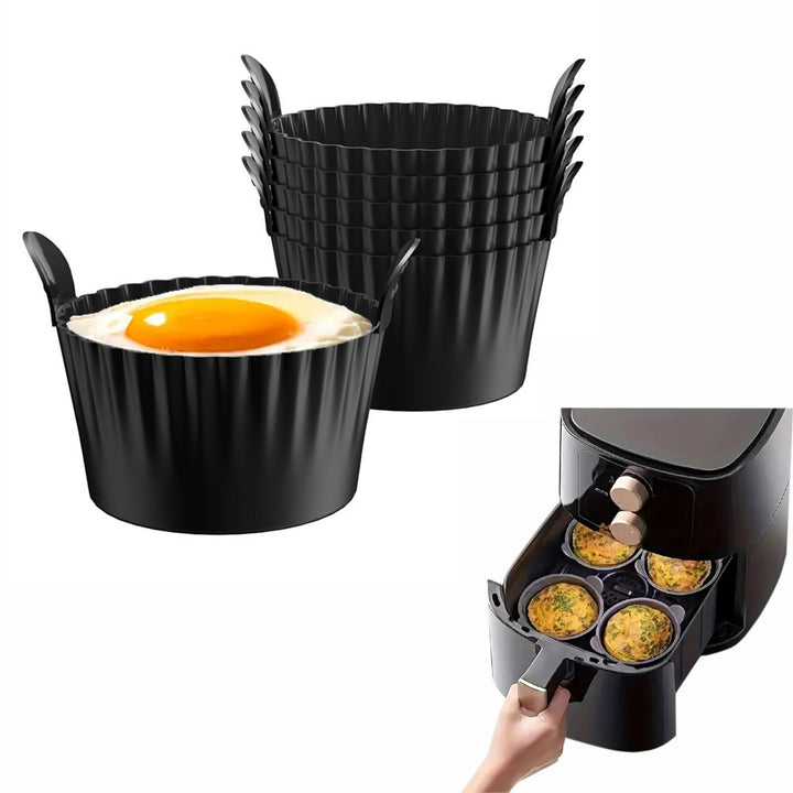 Silicone baking mold, egg shape, 9×7.5×5.5 cm