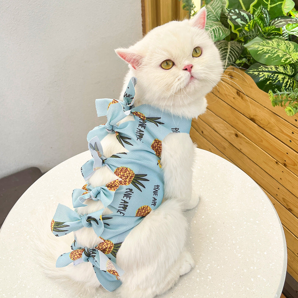 Protective clothing for pets after surgeries