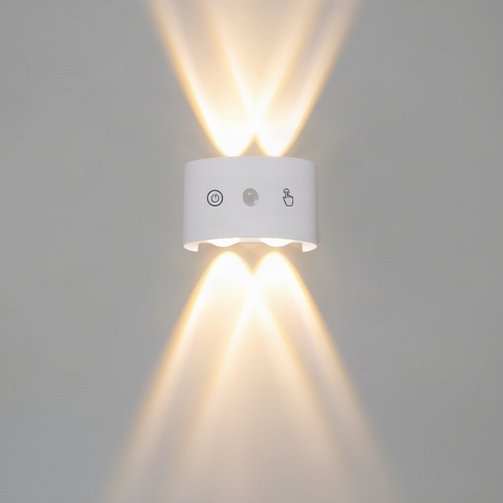 LED wall light, aluminum, waterproof