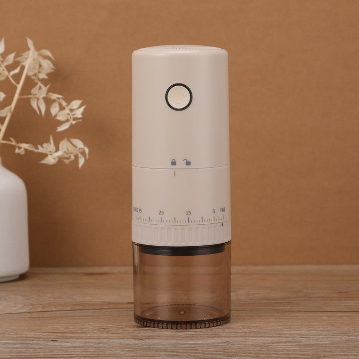 Portable electric coffee grinder