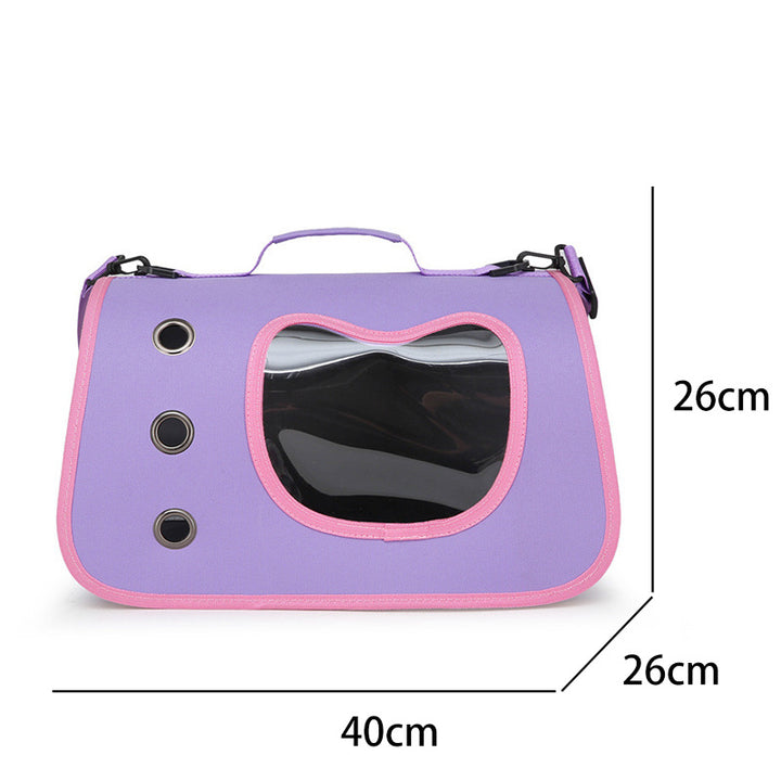 Dog carrier bag for small dogs, backpack