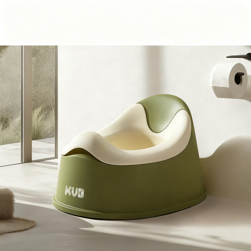 Child potty made of plastic