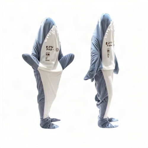 Shark sleeping bag, portable, warming