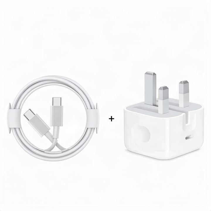 USB-C Fast Charger, 20–60 W, with Cable