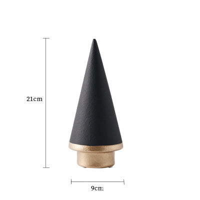 Ceramic Christmas tree, geometric design