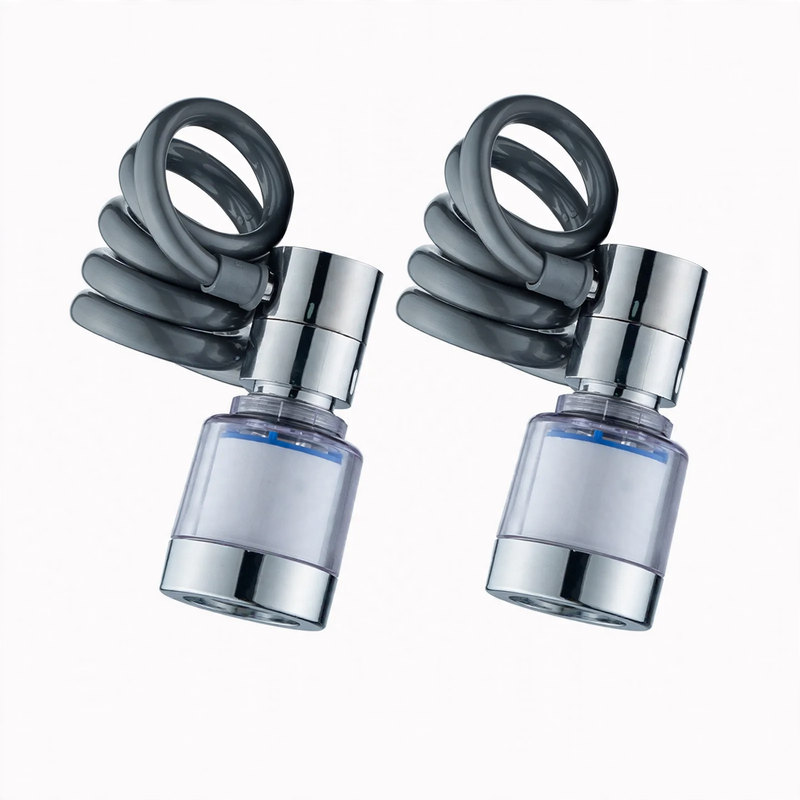 Retractable faucet attachment, 360° rotatable