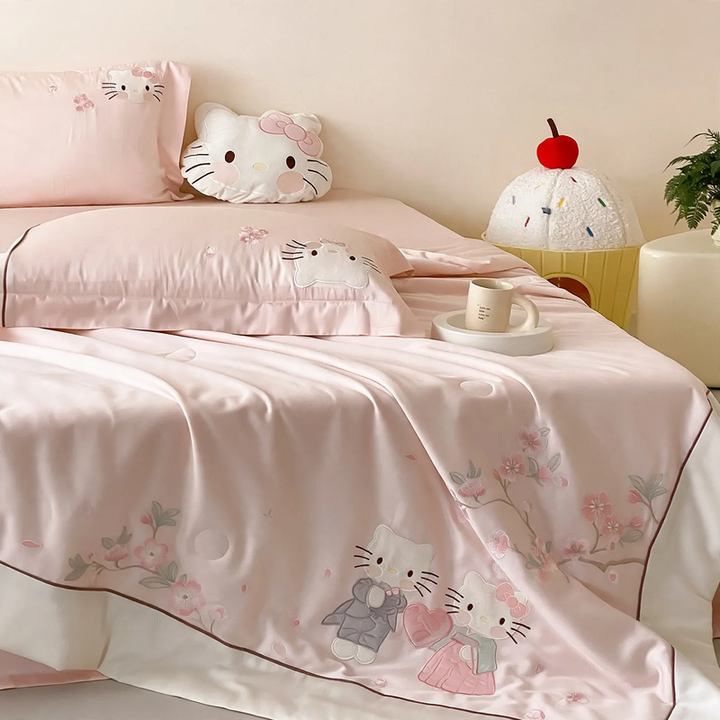 Summer blanket made of Lyocell, machine washable, 200×230 cm