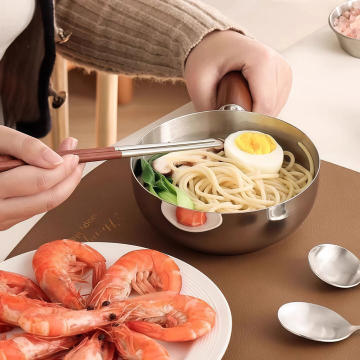 Stainless Steel Cooking Pot 20 cm, 1.1–2 L, Model HD190912