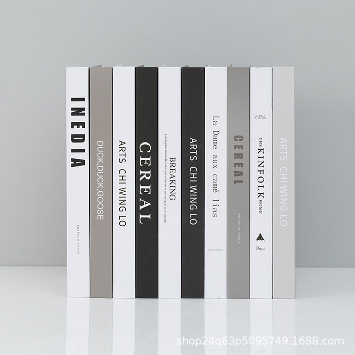 Decorative art book, Nordic-minimalist